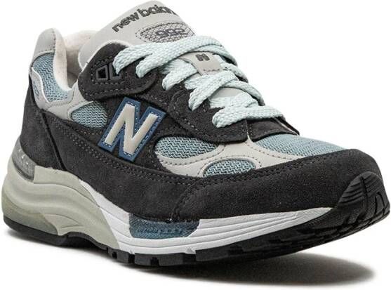 New Balance 992 "Kith Steal Blue" sneakers Blauw