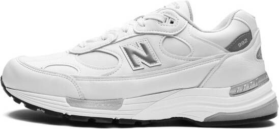 New Balance "992 MiUSA White Silver sneakers" Wit