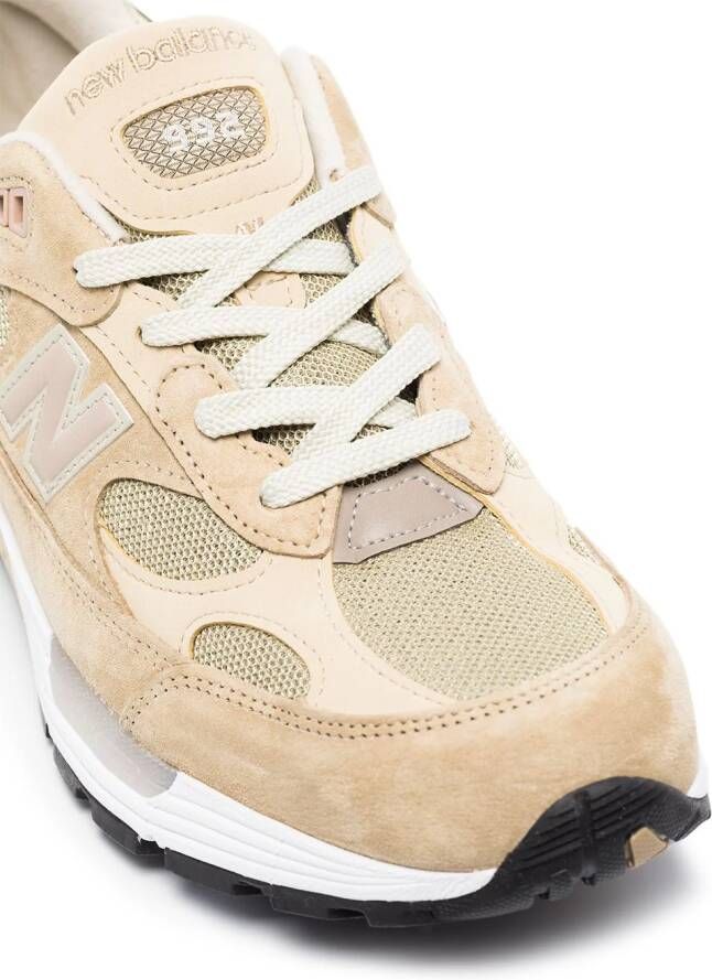 New Balance 992 suède sneakers Beige