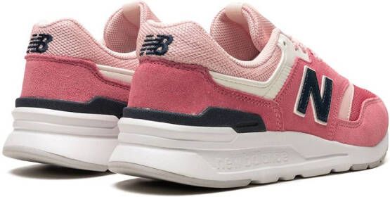New Balance "997 Pink Haze White sneakers" Roze