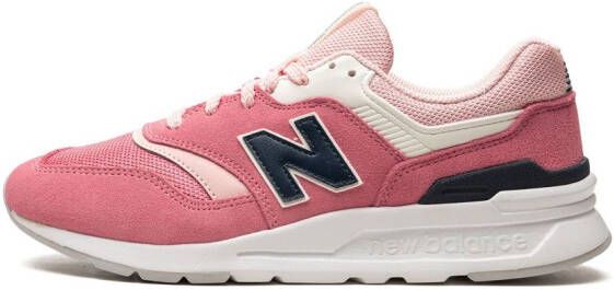 New Balance "997 Pink Haze White sneakers" Roze