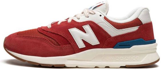 New Balance "997 Team Red White Blue low-top sneakers" Rood