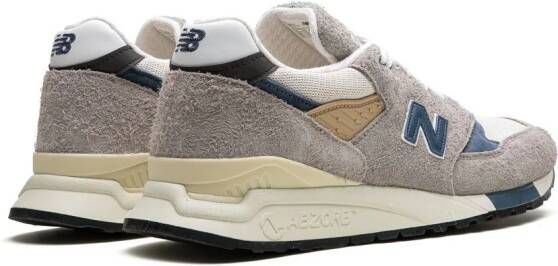 New Balance "998 Made in USA Grey Navy sneakers" Grijs