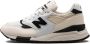 New Balance 998 Made in USA "White Black" sneakers Wit - Thumbnail 5