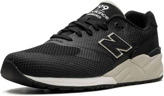 New Balance "999 Re-Engineered Black White sneakers" Zwart
