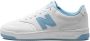 New Balance BB80 "White Blue" sneakers Wit - Thumbnail 5