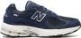 New Balance Kids "2002R Blue Black sneakers" Blauw - Thumbnail 2