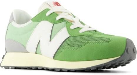 New Balance Kids 327 sneakers met suède vlak Groen