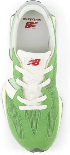 New Balance Kids 327 sneakers met suède vlak Groen