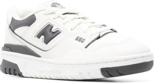 New Balance Kids 550 leren sneakers Wit