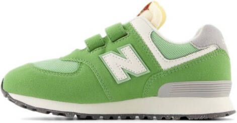 New Balance Kids 574 sneakers met vlakken Groen