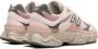 New Balance Kids 9060 "Pink Rose" sneakers Roze - Thumbnail 3