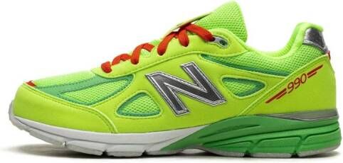 New Balance Kids 990v4 GS "DTLR Festive" sneakers Groen