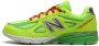 New Balance Kids 990v4 GS "DTLR Festive" sneakers Groen - Thumbnail 5