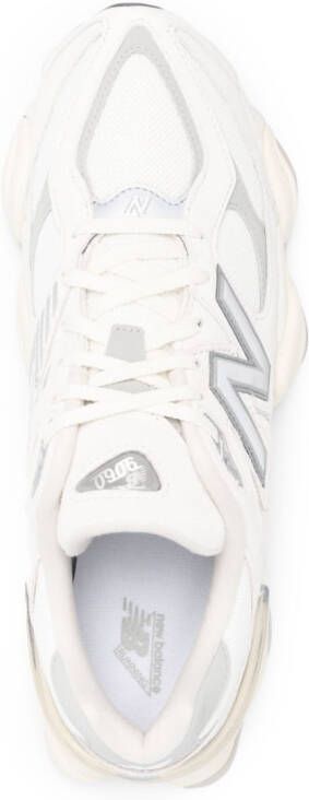 New Balance Sneakers met logopatch Wit