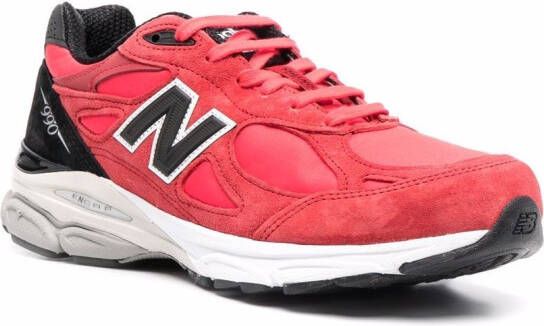 New Balance Made in USA 990 low-top sneakers Rood