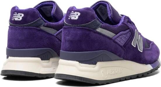 New Balance Made in USA 998 "Purple" sneakers Paars