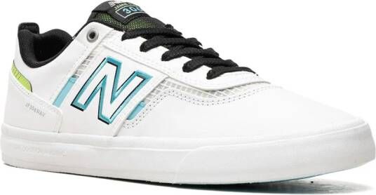 New Balance "Numeric 306 White Aqua Sky sneakers" Wit