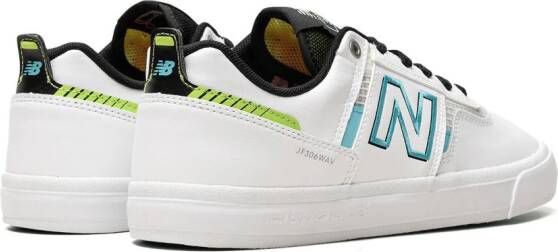 New Balance "Numeric 306 White Aqua Sky sneakers" Wit