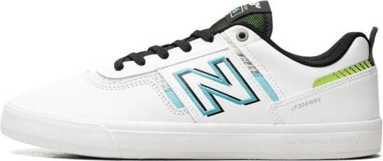 New Balance "Numeric 306 White Aqua Sky sneakers" Wit