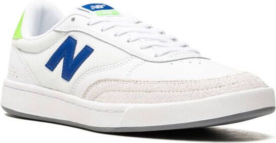 New Balance "Numeric 440 White Royal Lime sneakers" Wit