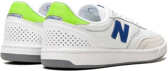 New Balance "Numeric 440 White Royal Lime sneakers" Wit