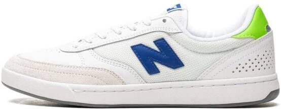 New Balance "Numeric 440 White Royal Lime sneakers" Wit