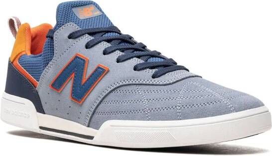 New Balance "Numeriek 288 Grijs Blauw Oranje sneakers"