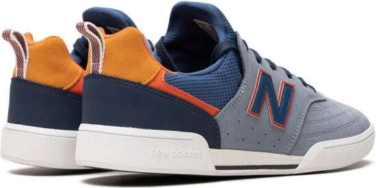 New Balance "Numeriek 288 Grijs Blauw Oranje sneakers"