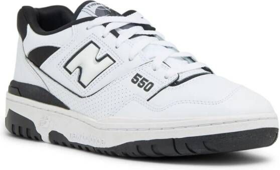 New Balance Sneakers met logo-reliëf Wit