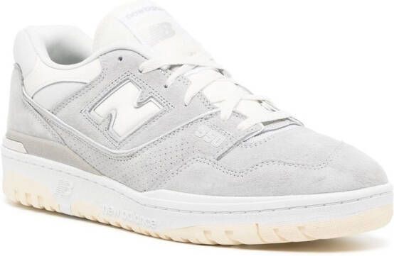 New Balance Sneakers met logopatch Grijs