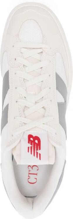 New Balance Sneakers met logopatch Wit