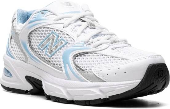 New Balance Sneakers met ronde neus Wit