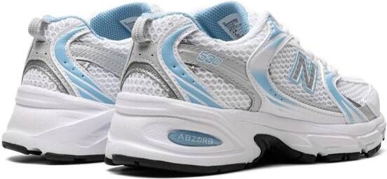 New Balance Sneakers met ronde neus Wit