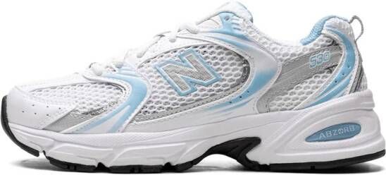 New Balance Sneakers met ronde neus Wit