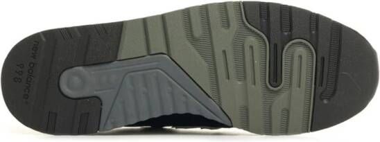 New Balance U998BL sneakers met logo-applicatie Zwart