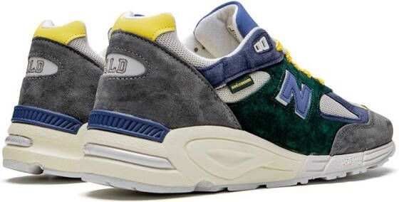 New Balance x Aime Leon Dore 990 V2 sneakers Groen