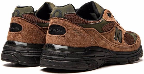 New Balance "x Aimé Leon Dore 993 Brown sneakers" Bruin