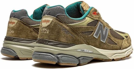 New Balance "x Bodega 990v3 Anniversary sneakers" Groen