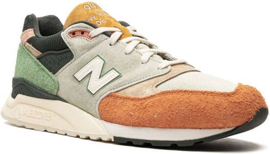 New Balance "x Kith 998 Broadacre City Aloe Wash sneakers" Groen