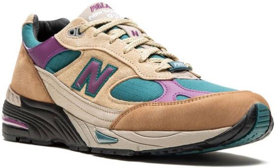 New Balance "x Palace 991 Teal sneakers" Beige