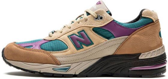 New Balance "x Palace 991 Teal sneakers" Beige