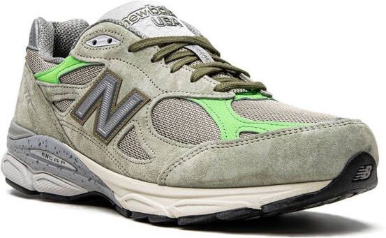 New Balance x Patta 990v3 low-top sneakers Groen