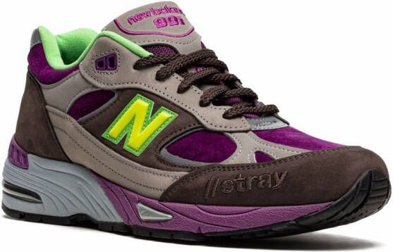 New Balance x Stray Rats 991 low-top sneakers Grijs