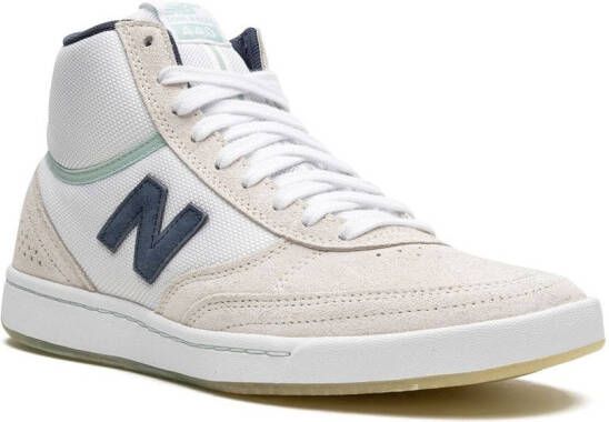 New Balance "x Tom Knox 440 High White Navy Teal sneakers" Wit