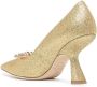 Nicholas Kirkwood Monstera pumps Goud - Thumbnail 3