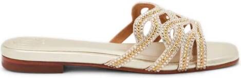 NICOLI Verfraaide sandalen Goud