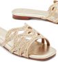 NICOLI Verfraaide sandalen Goud - Thumbnail 4