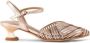 NICOLI Leren sandalen Goud - Thumbnail 2