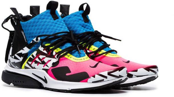 Nike x Acronym Presto leren sneakers Zwart - Foto 5